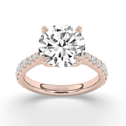 FR2976 Round brilliant 0.50ct D VVS2 Rose Gold