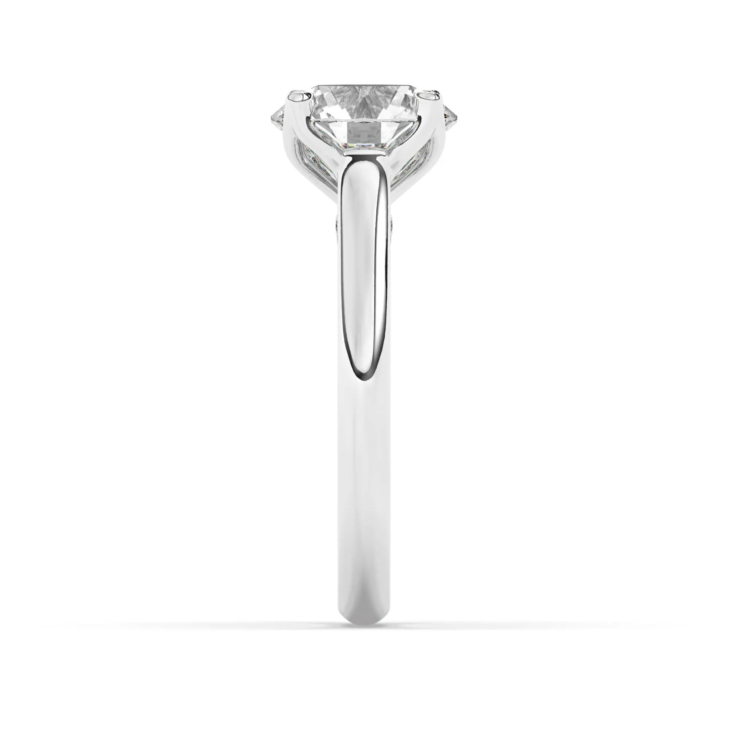 FR2962 Round Briliant 0.50ct D VVS2 White Gold