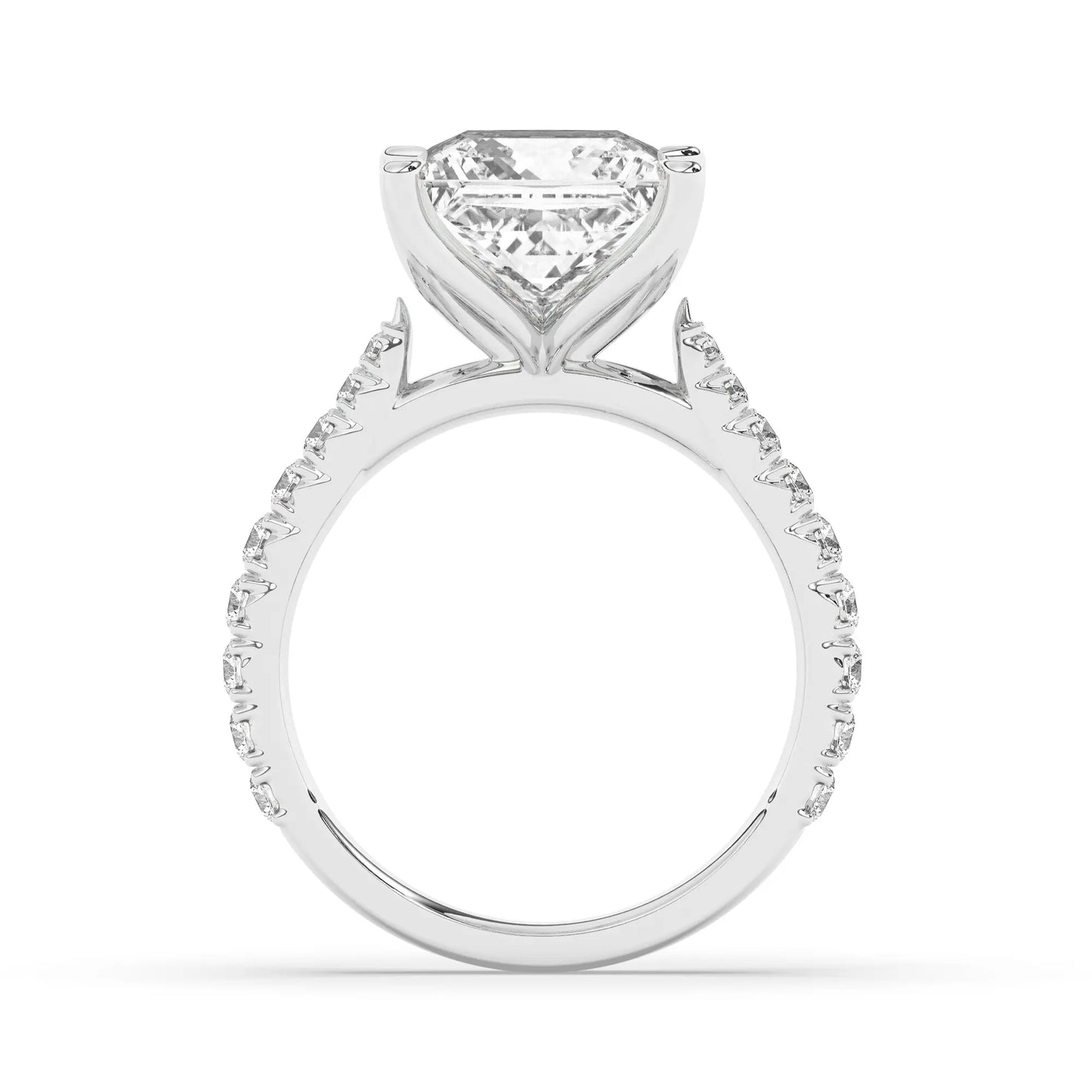 FR2976 Princess cut 0.50ct D VVS2 White Gold