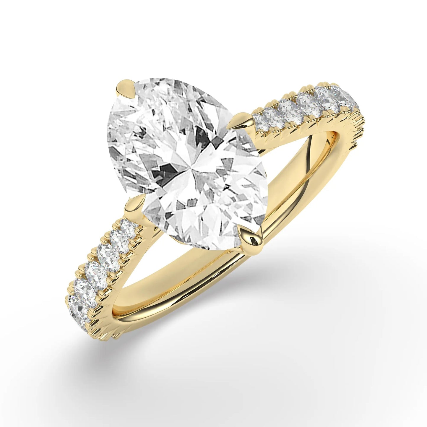 FR2974 Oval Cut Solitaire