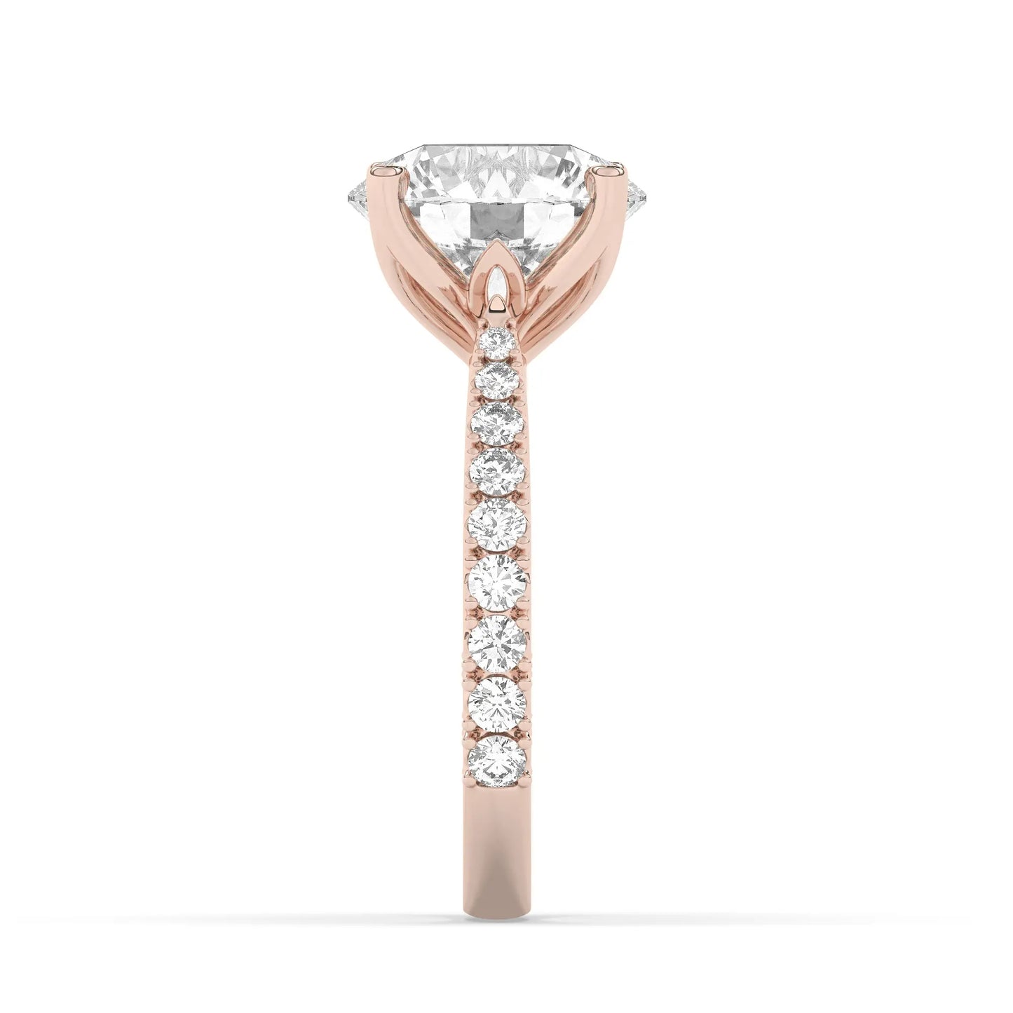 FR2976 Round brilliant 0.50ct D VVS2 Rose Gold