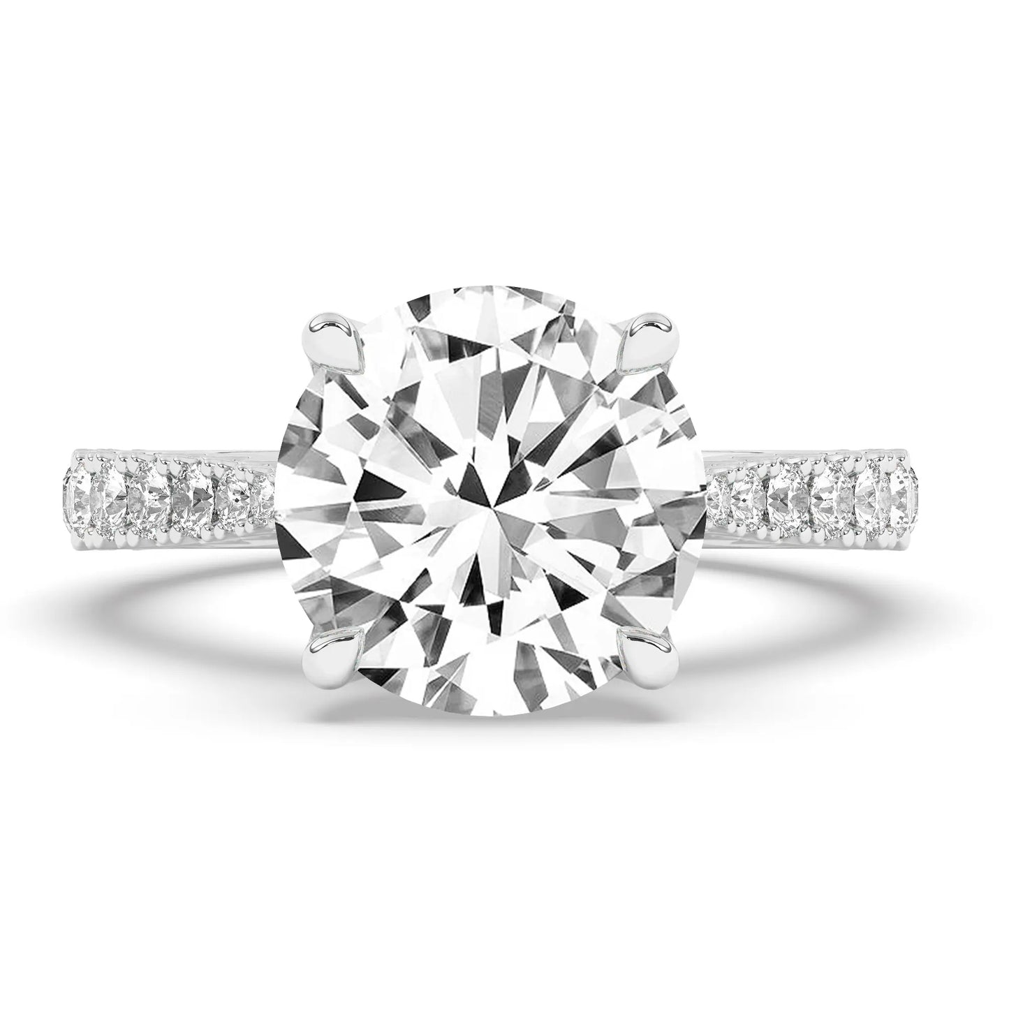 FR2976 Round brilliant 0.50ct D VVS2 White Gold