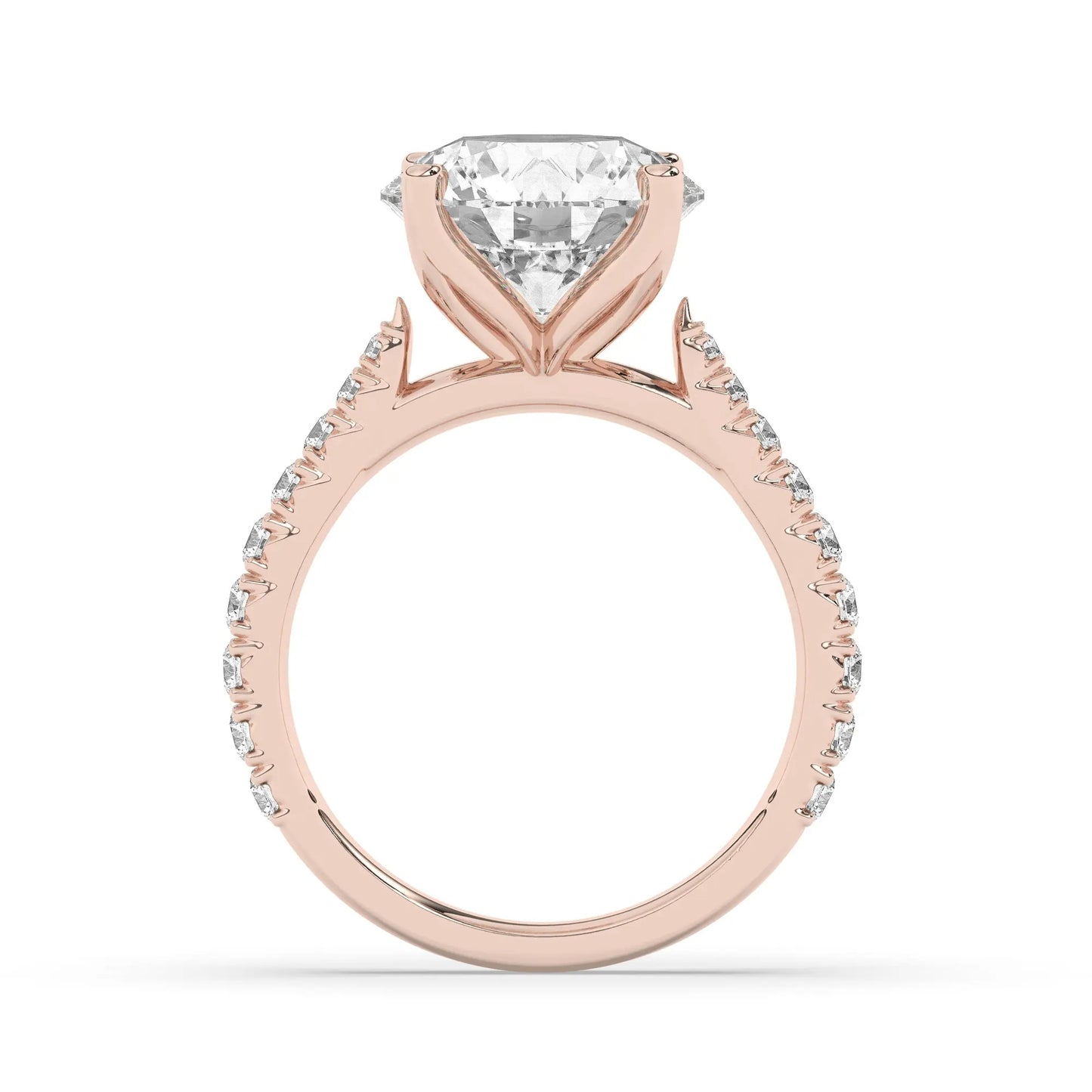 FR2976 Round brilliant 0.50ct D VVS2 Rose Gold