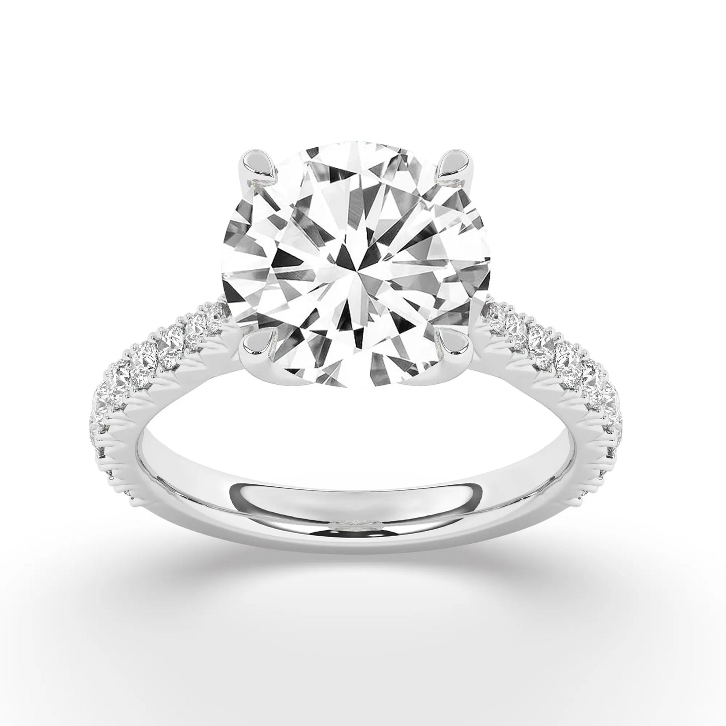 FR2976 Round brilliant 0.50ct D VVS2 White Gold