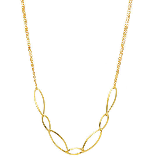 NECKLACE - LINKS Yellow gold