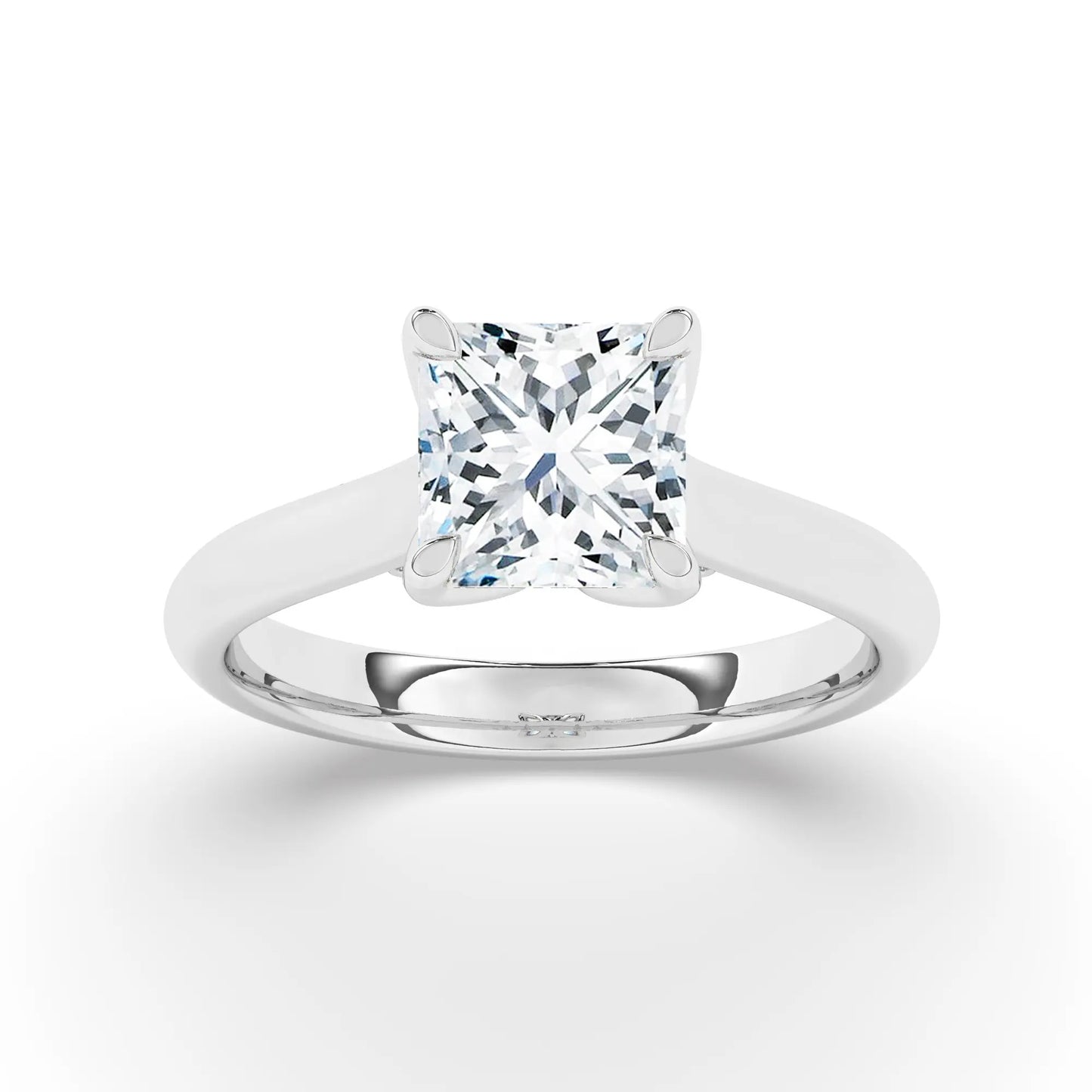 FR2962 Princess Cut Solitaire Setting