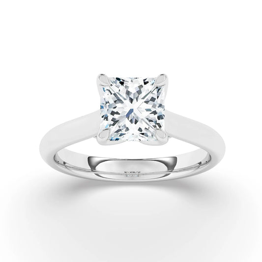 FR2962 Princess 0.50ct D VVS2 White Gold