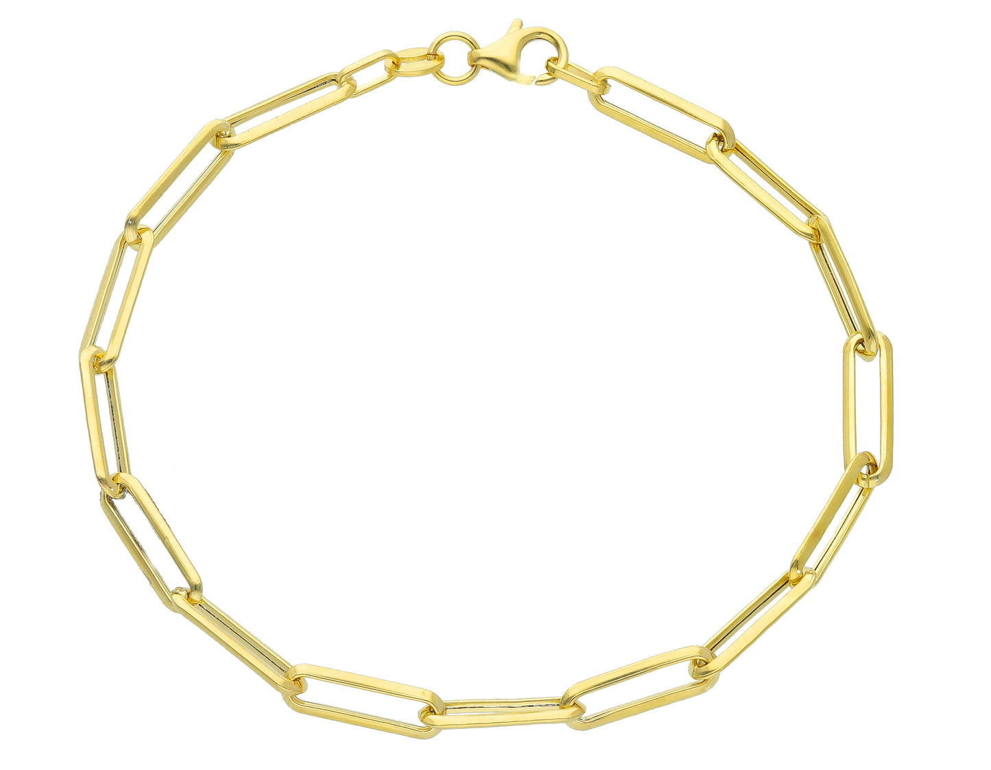 BRACELET - MAILLONS Or jaune 19 cm