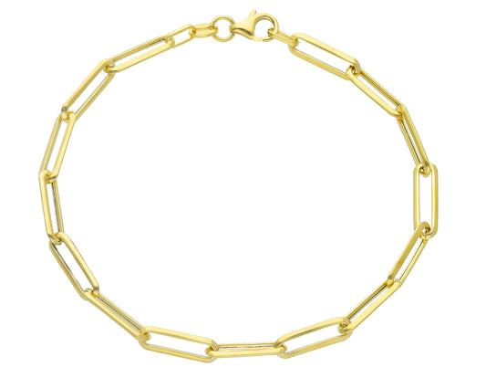 BRACELET - MAILLONS Or jaune 19 cm