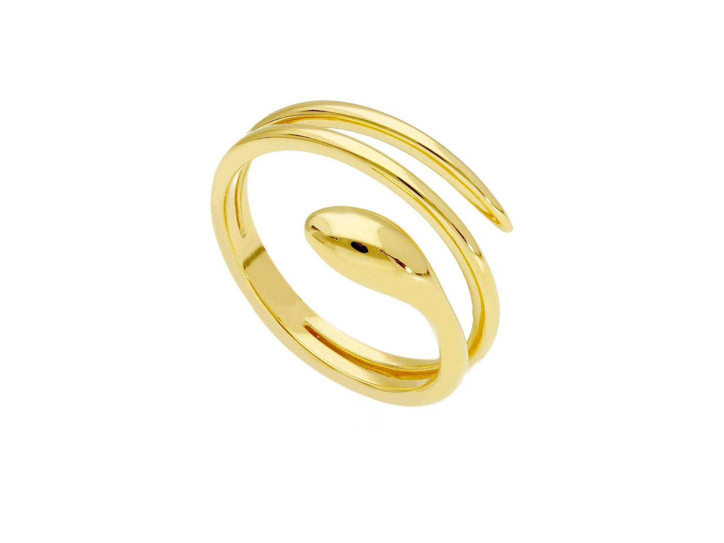 BAGUE - CONTRARIÉ Serpent Or jaune