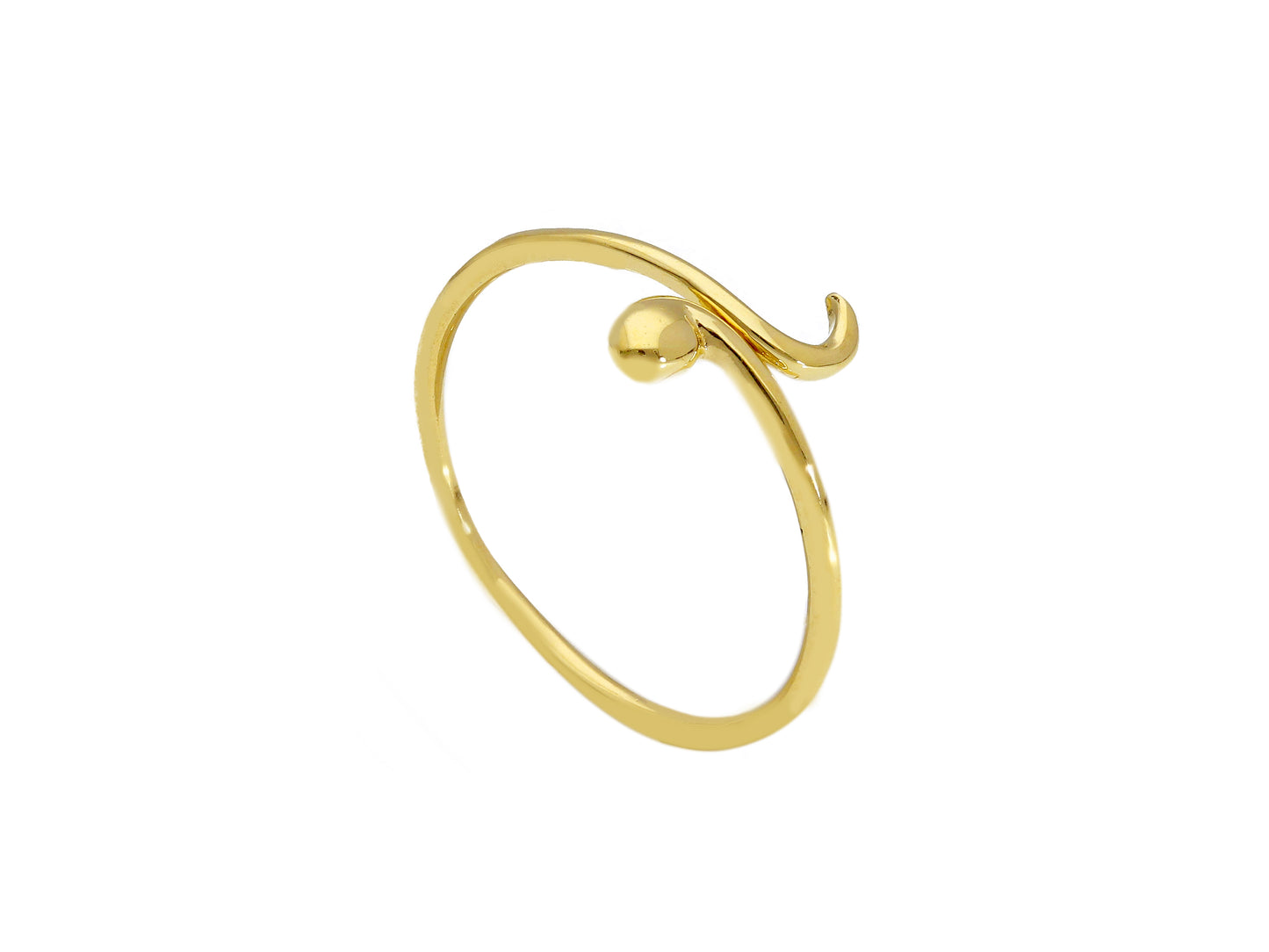 BAGUE - BRINS Or jaune