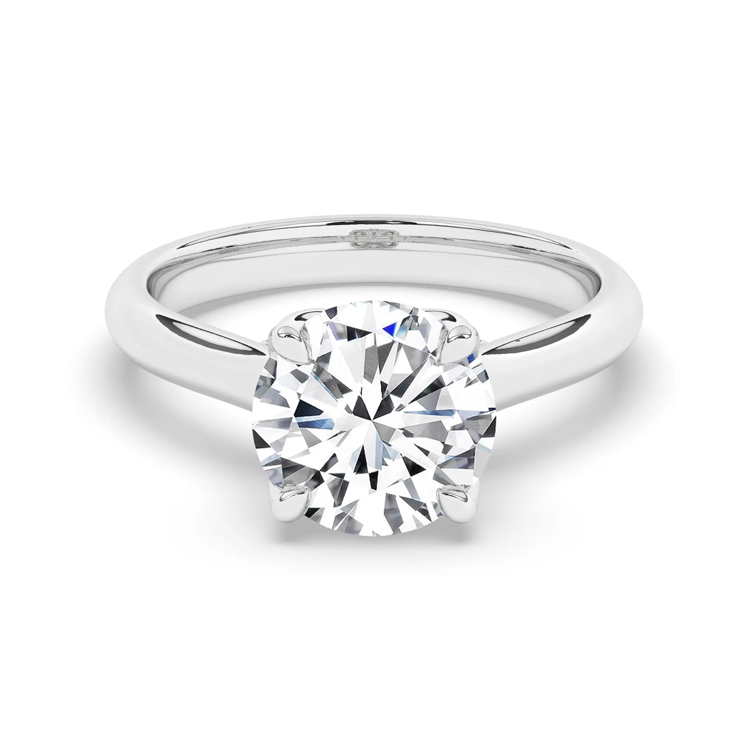 FR2962 Round Briliant 0.50ct D VVS2 White Gold