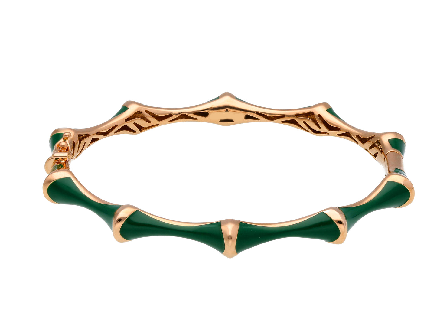 ARMBAND - ARMBAND Goud/Emaille Groen