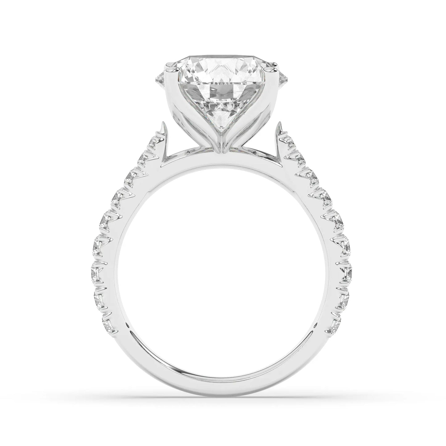 FR2976 Round brilliant 0.50ct D VVS2 White Gold