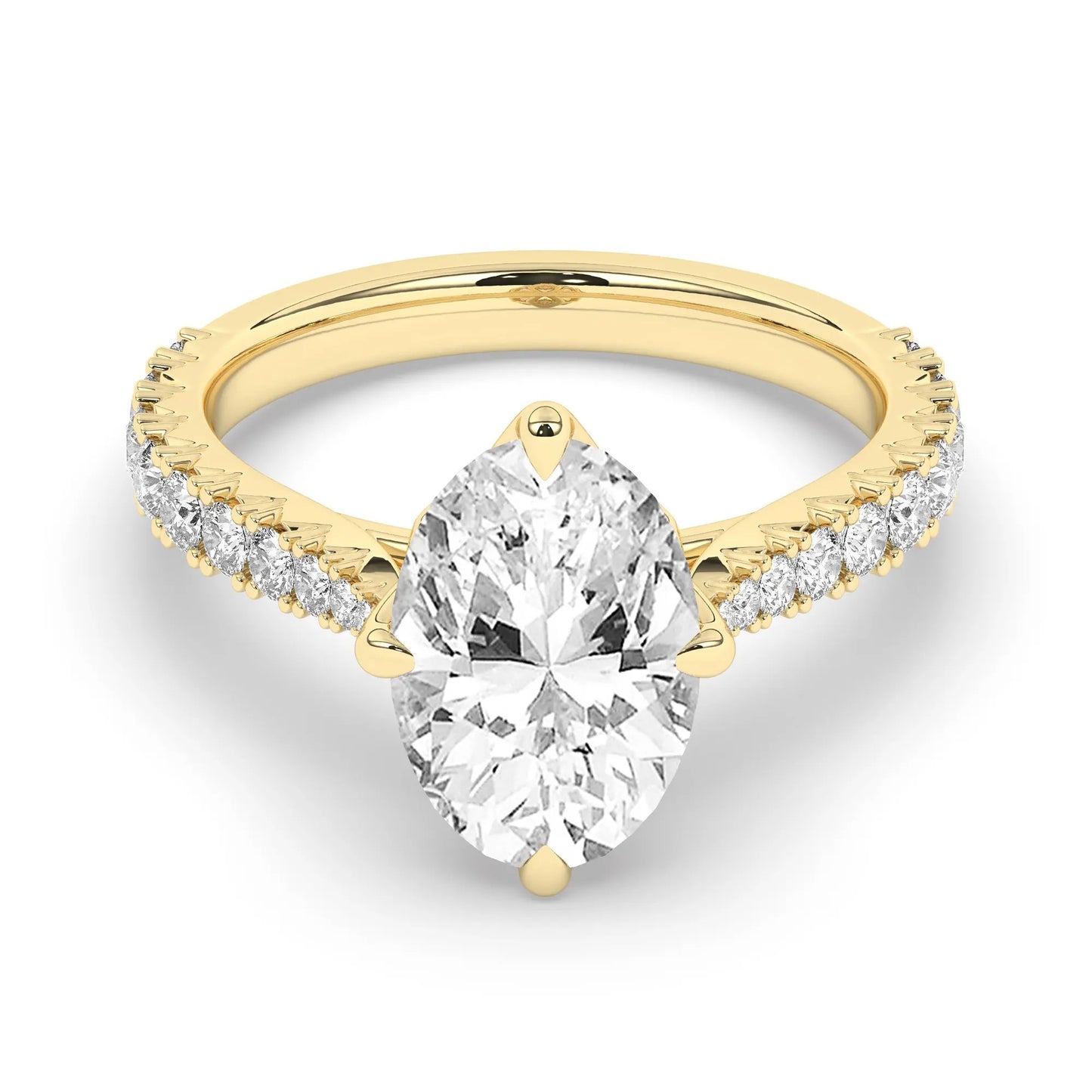 FR2974 Oval Cut Solitaire