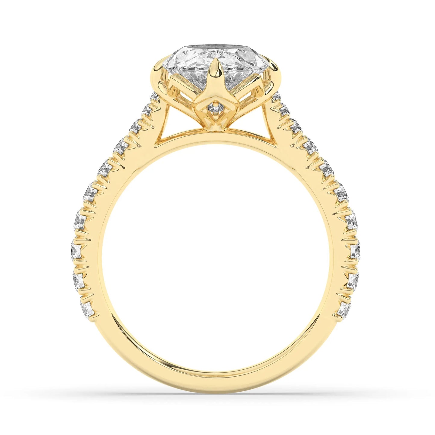 FR2974 Oval Cut Solitaire