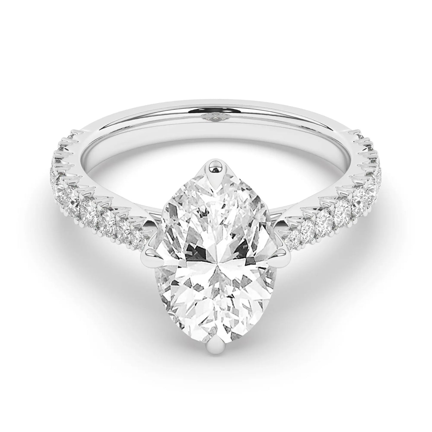 FR2974 Oval Cut Solitaire