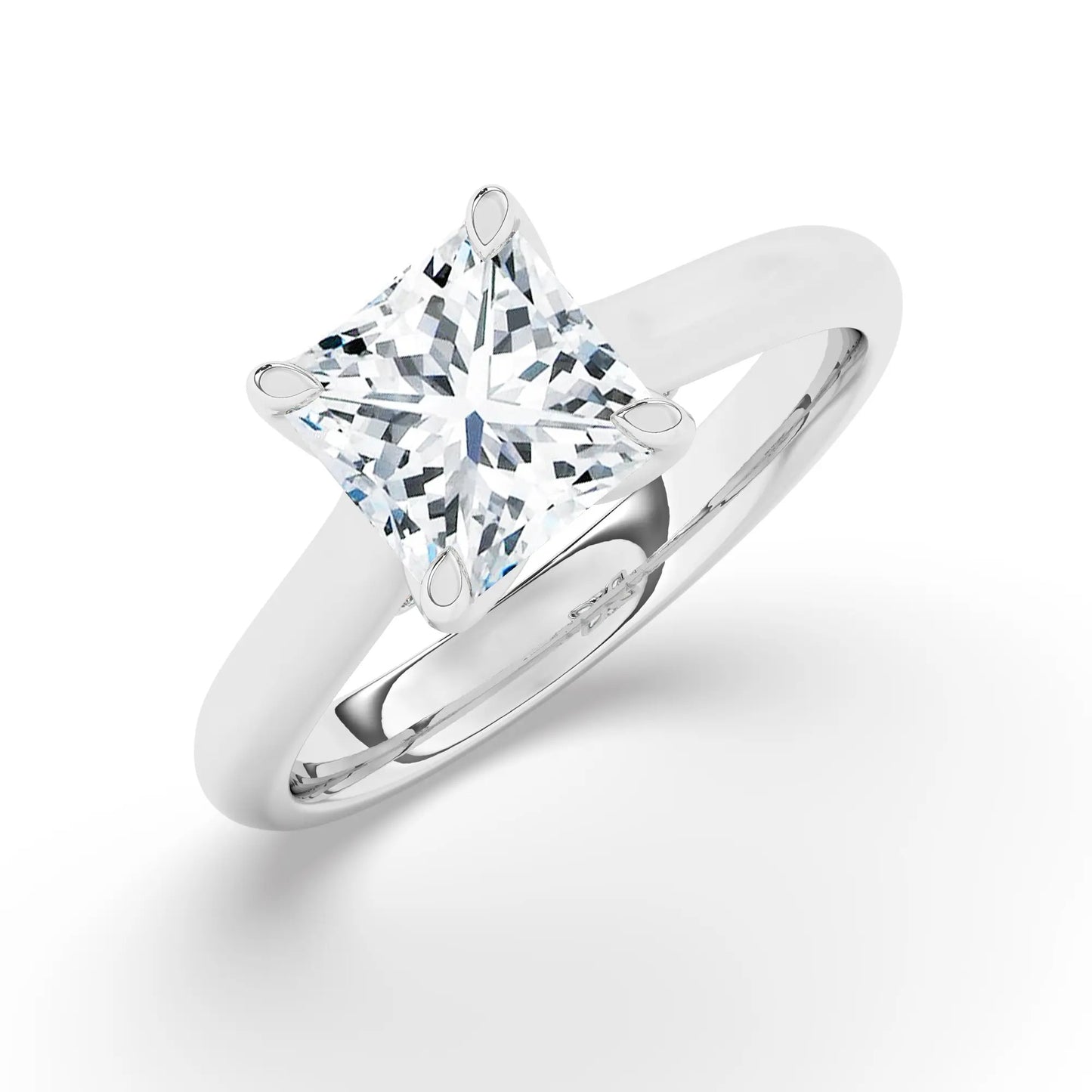 FR2962 Princess Cut Solitaire Setting