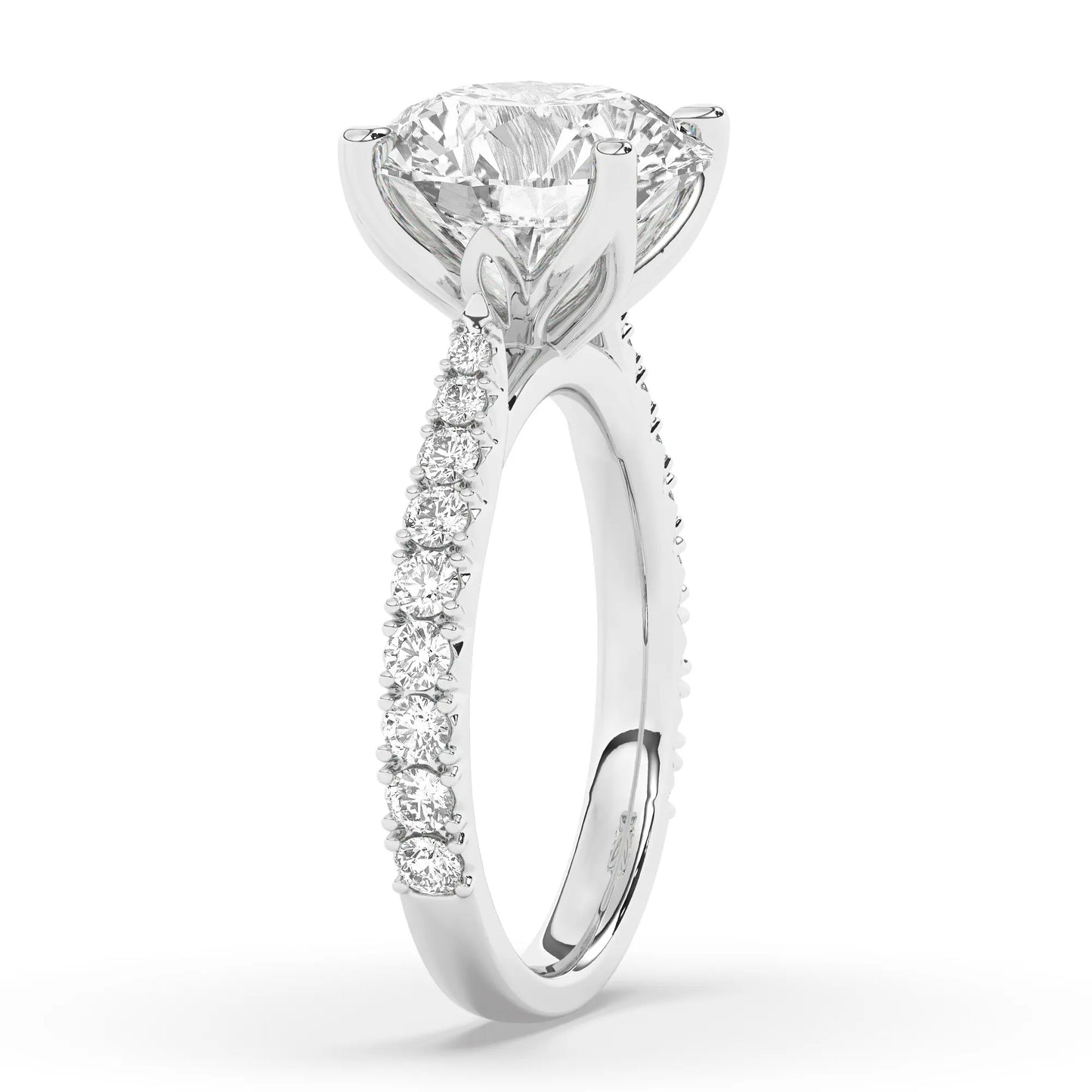 FR2976 Round brilliant 0.50ct D VVS2 White Gold