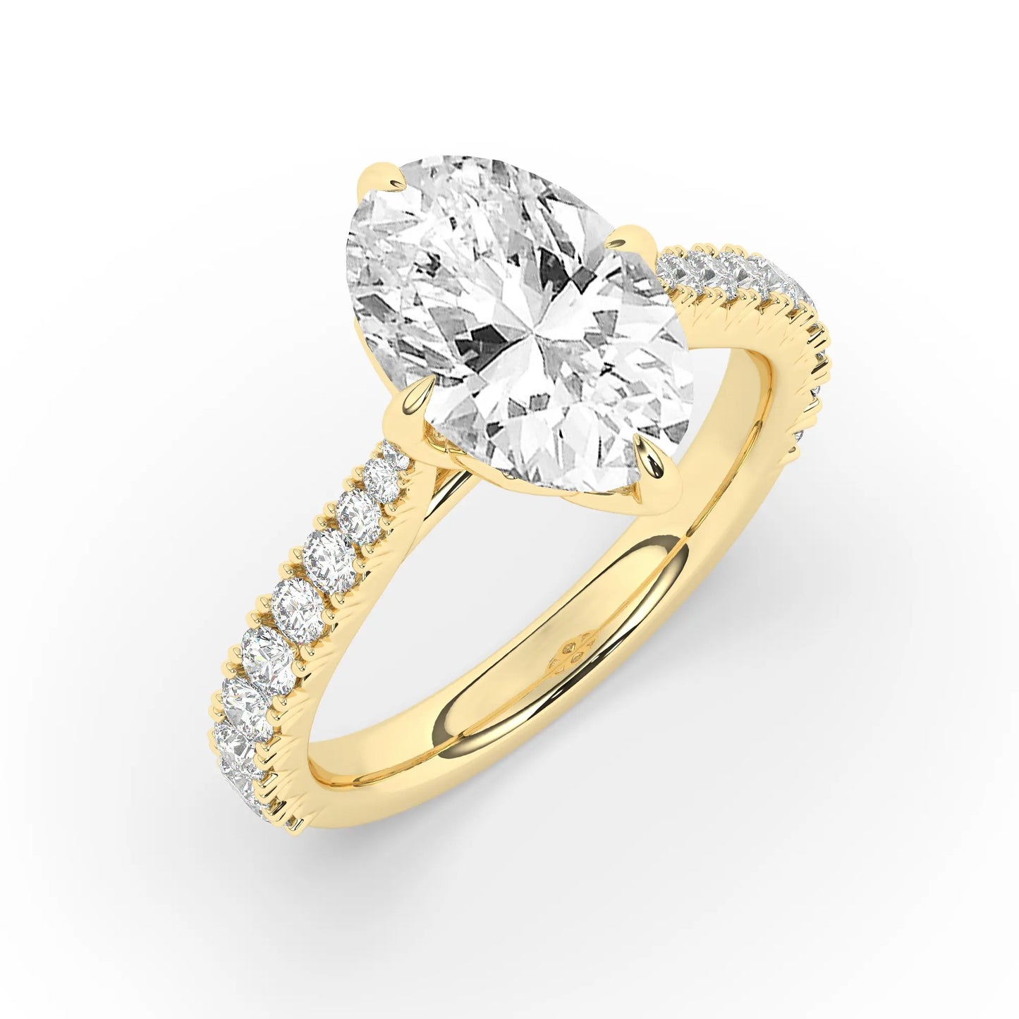 FR2974 Oval Cut Solitaire