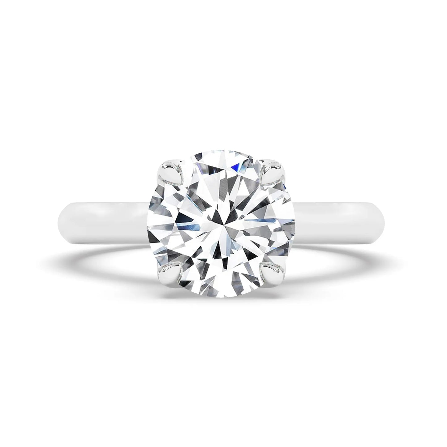 FR2962 Round Briliant 0.50ct D VVS2 White Gold