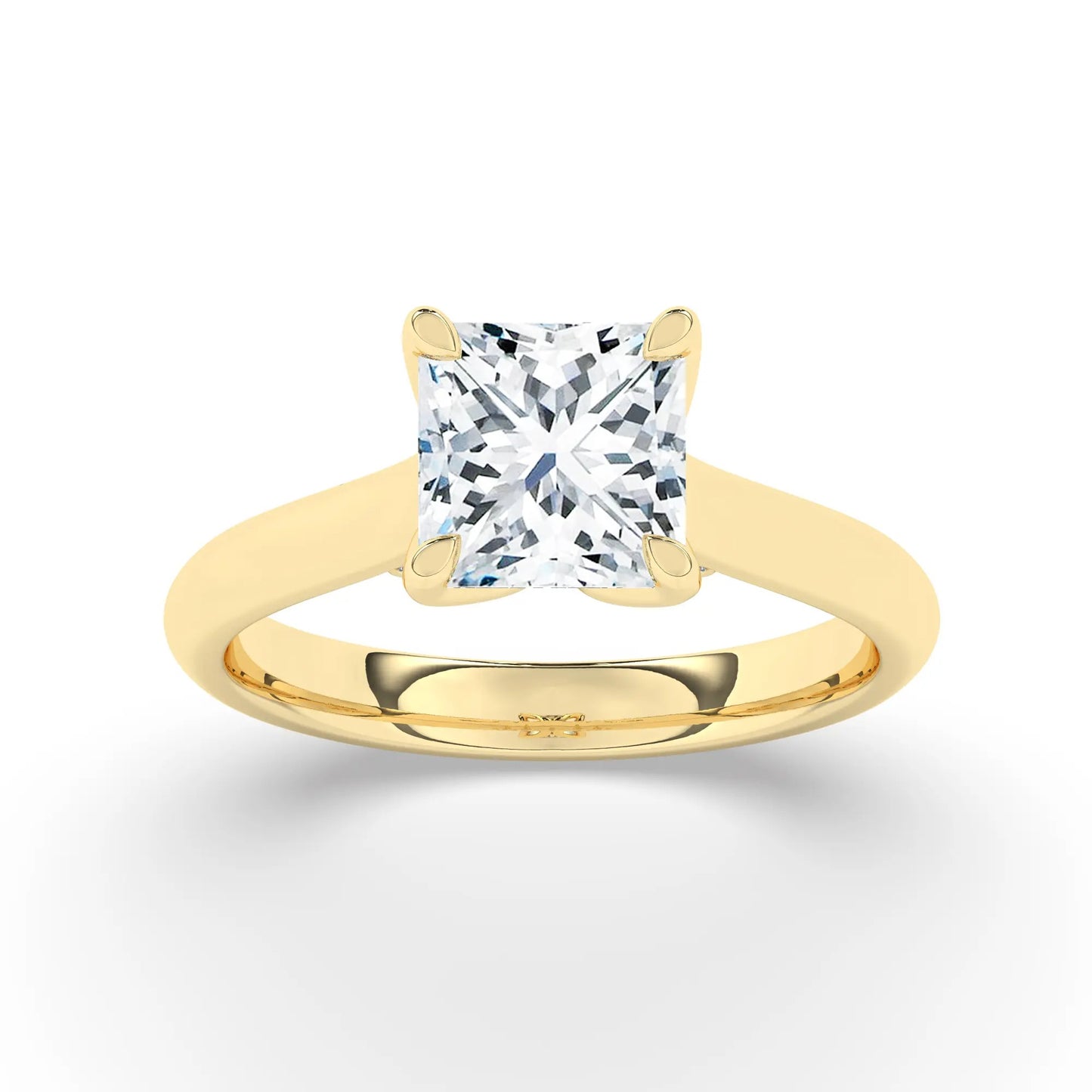 FR2962 Princess Cut Solitaire Setting