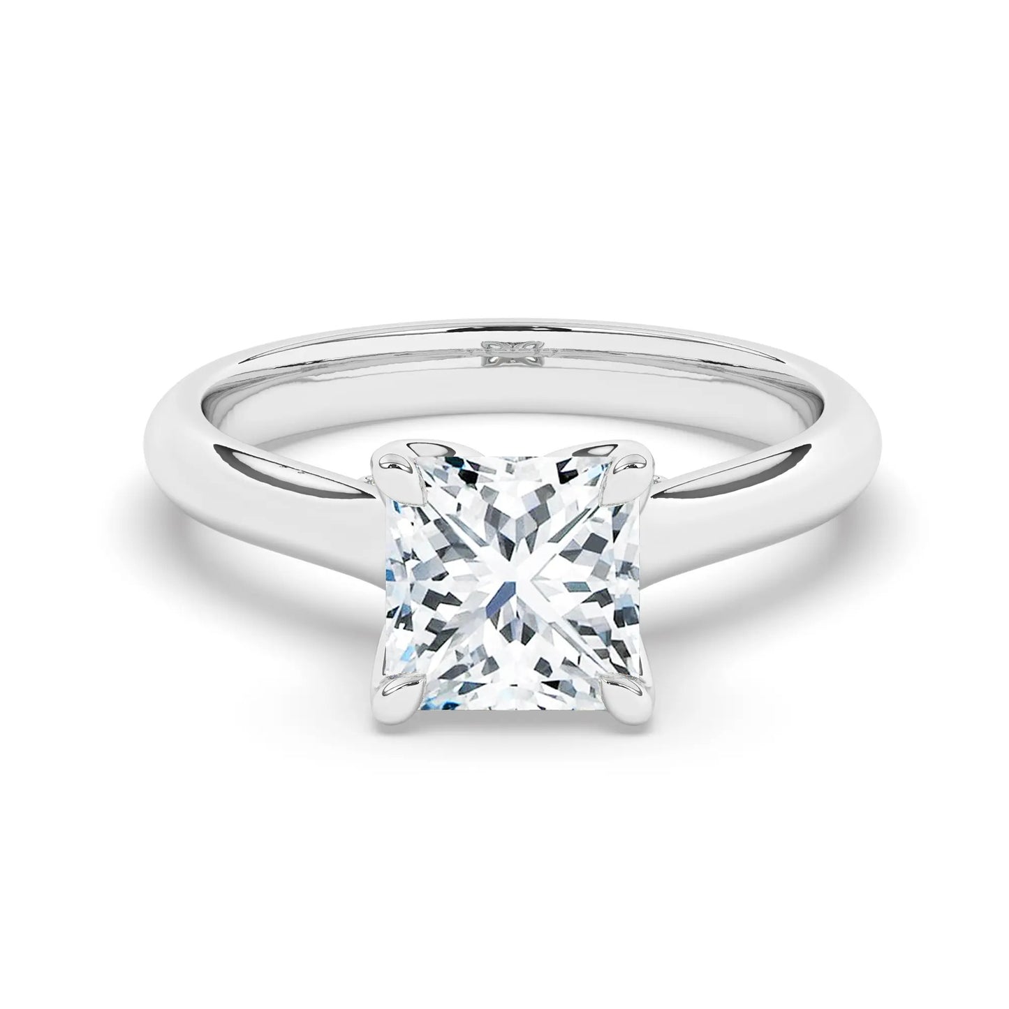 FR2962 Princess Cut Solitaire Setting