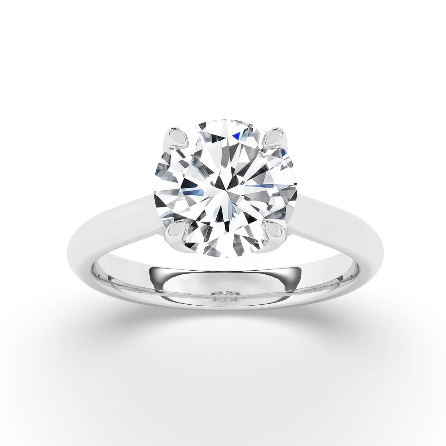 FR2962 Round Briliant 0.50ct D VVS2 White Gold