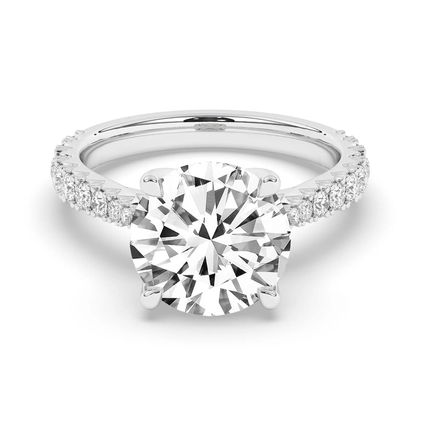 FR2976 Round brilliant 0.50ct D VVS2 White Gold