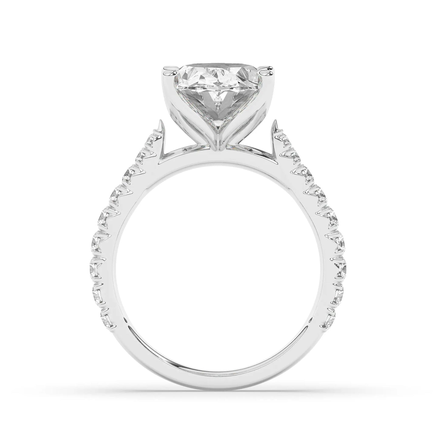 FR2976 Oval 0.50ct D VVS2 White Gold