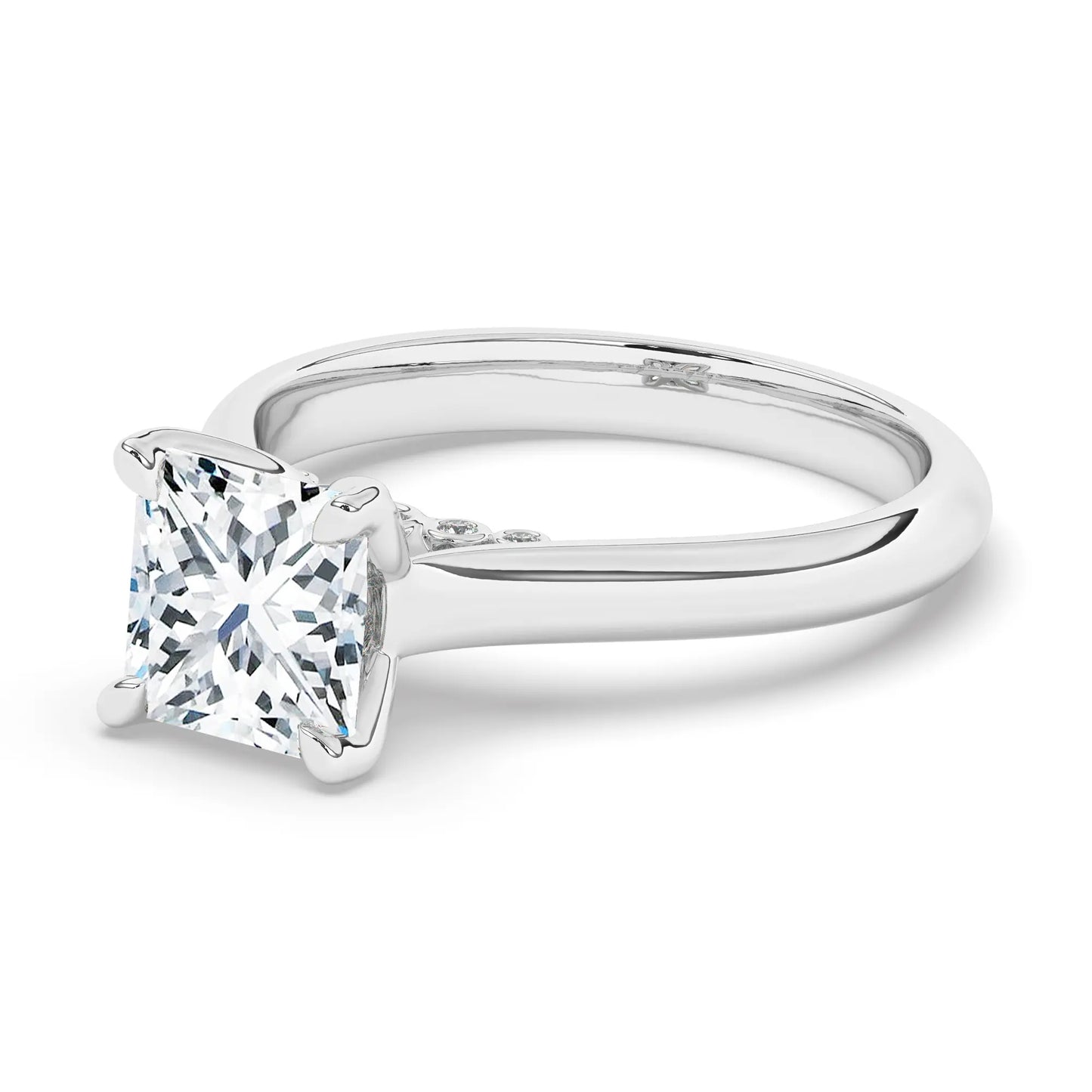 FR2962 Princess 0.50ct D VVS2 White Gold