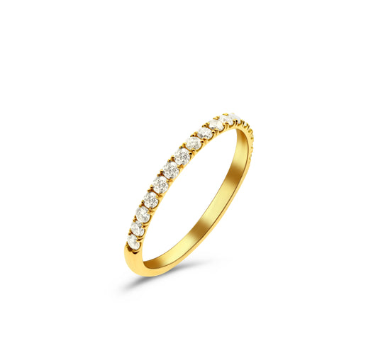 Eternity Ring Roségoud 0,34 ct Diamanten