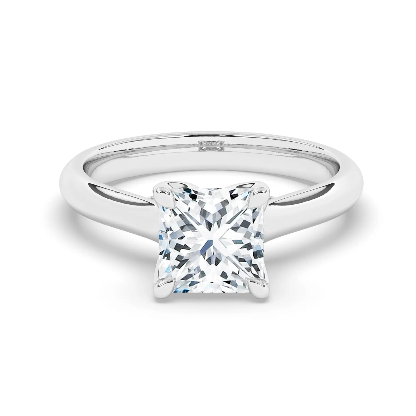 FR2962 Princess 0.50ct D VVS2 White Gold